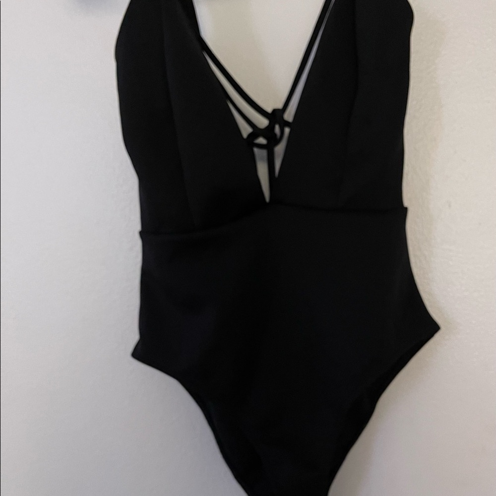 Black Bodysuit Sz Small